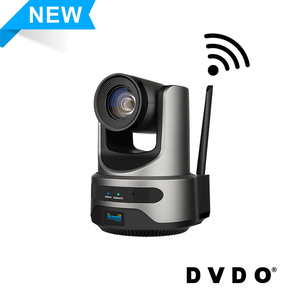 Meet our new C7WIFI-1-G 4K wireless PTZ camera with AI auto-tracking!
- 4K30 UHD resolution
- wireless transmission up to 200m/650ft
- built-in battery with 6 hours of autonomy
- 20X optical zoom
- AI human auto-tracking
Find out more here: bit.ly/4kCqvYV
#AVTweeps #DVDO