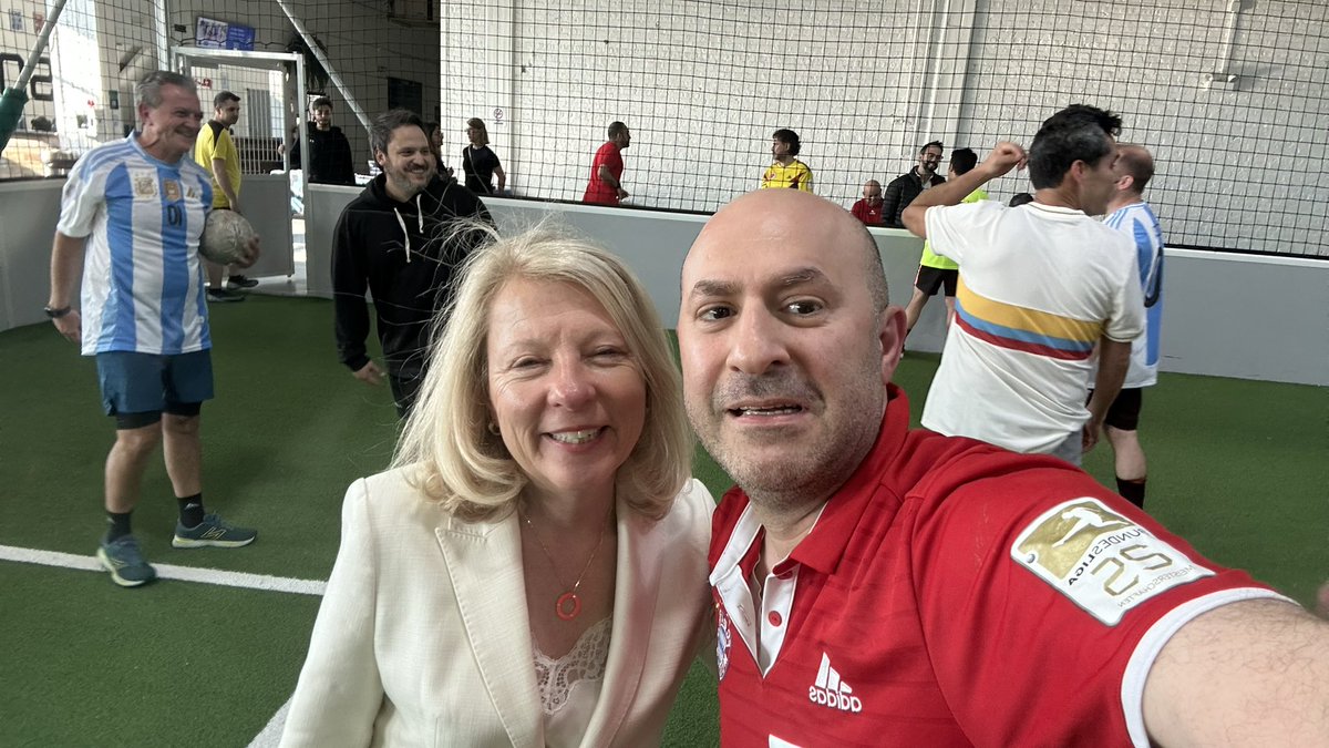 Toni Choueiri, MD (@drchoueiri) on Twitter photo The ⚽️ tournament #ASCO25 is on! Thank you <a href="/ASCOPres/">Robin Zon, MD, FACP, FASCO</a> Dr Zon for opening the games ! <a href="/cdanicas/">Daniel Castellano</a> <a href="/ASCO/">ASCO</a> —missing <a href="/FAndreMD/">FabriceAndre</a> due to an “injury”…. The ⚽️ tournament #ASCO25 is on! Thank you <a href="/ASCOPres/">Robin Zon, MD, FACP, FASCO</a> Dr Zon for opening the games ! <a href="/cdanicas/">Daniel Castellano</a> <a href="/ASCO/">ASCO</a> —missing <a href="/FAndreMD/">FabriceAndre</a> due to an “injury”….