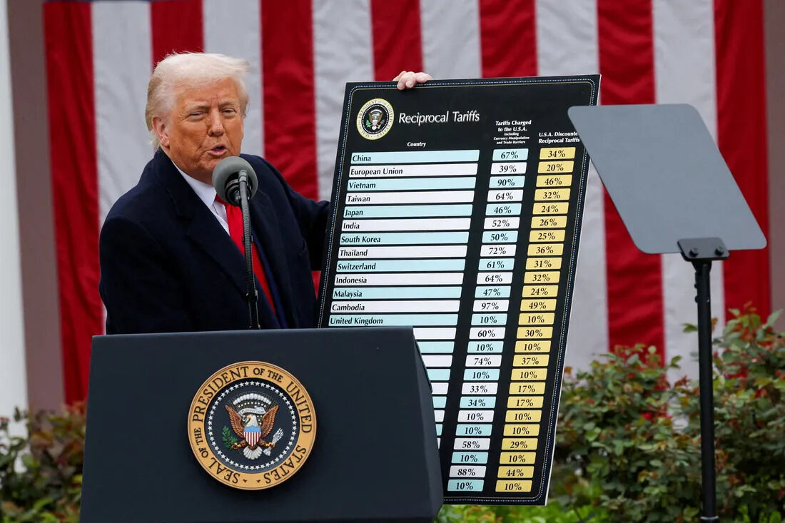 🇺🇸 TODAY: President Trump says if courts rule against his ‘Liberation Day’ tariffs, it would allow other countries to hold America hostage with their anti-American tariffs. He warns this could mean "economic ruination of the United States of America."
