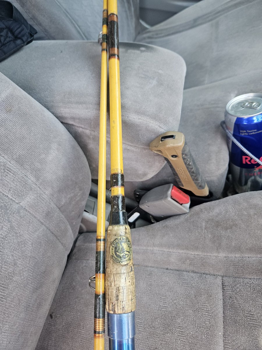 It's so on when I get home. #NoSalmonIsSafe #EagleClaw #Vintage #TakeAKidFishin