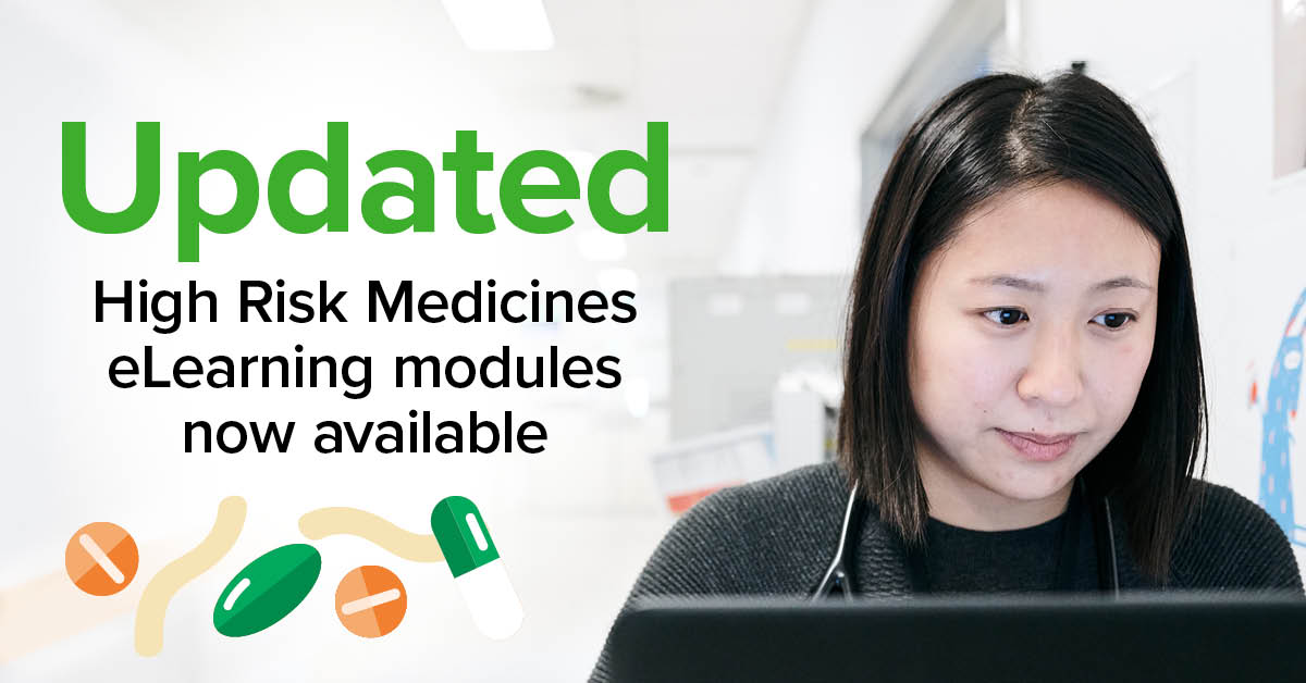 The Commission has updated the High-Risk Medicines 'Insulin' eLearning module. Explore scenario-based examples from real patient safety incidents and near misses in the updated eLearning module. ow.ly/LyCv50VWS1O #patientsafety #insulin