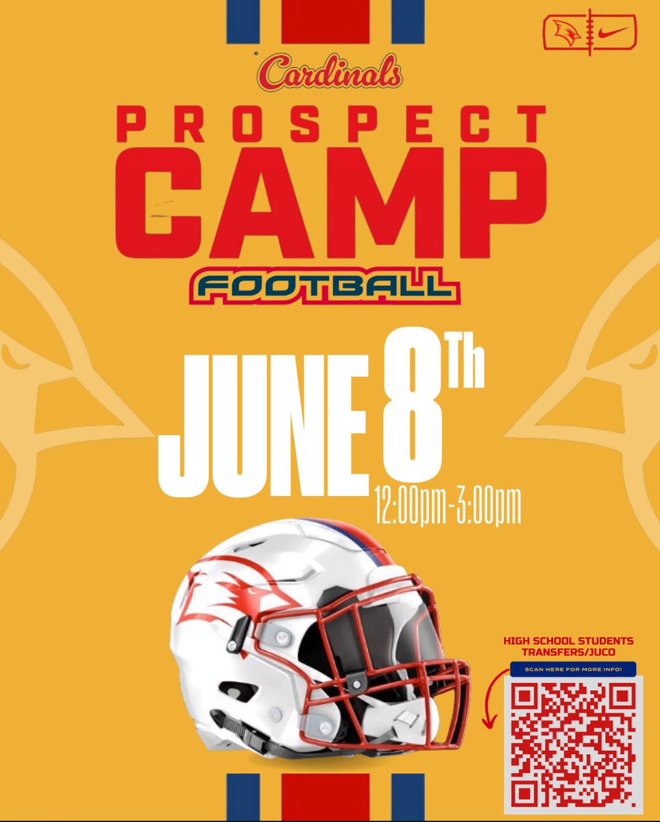svsu_football's tweet image. 🚨𝐂𝐨𝐦𝐞 𝐜𝐚𝐦𝐩 𝐚𝐧𝐝 𝐜𝐨𝐦𝐩𝐞𝐭𝐞 ‼️

☝🏾Week Away June 8️⃣

👇🏾👇🏾👇🏾👇🏾
Secure 🔒 your spot today!

svsufootballcamps.totalcamps.com/shop/EVENT
