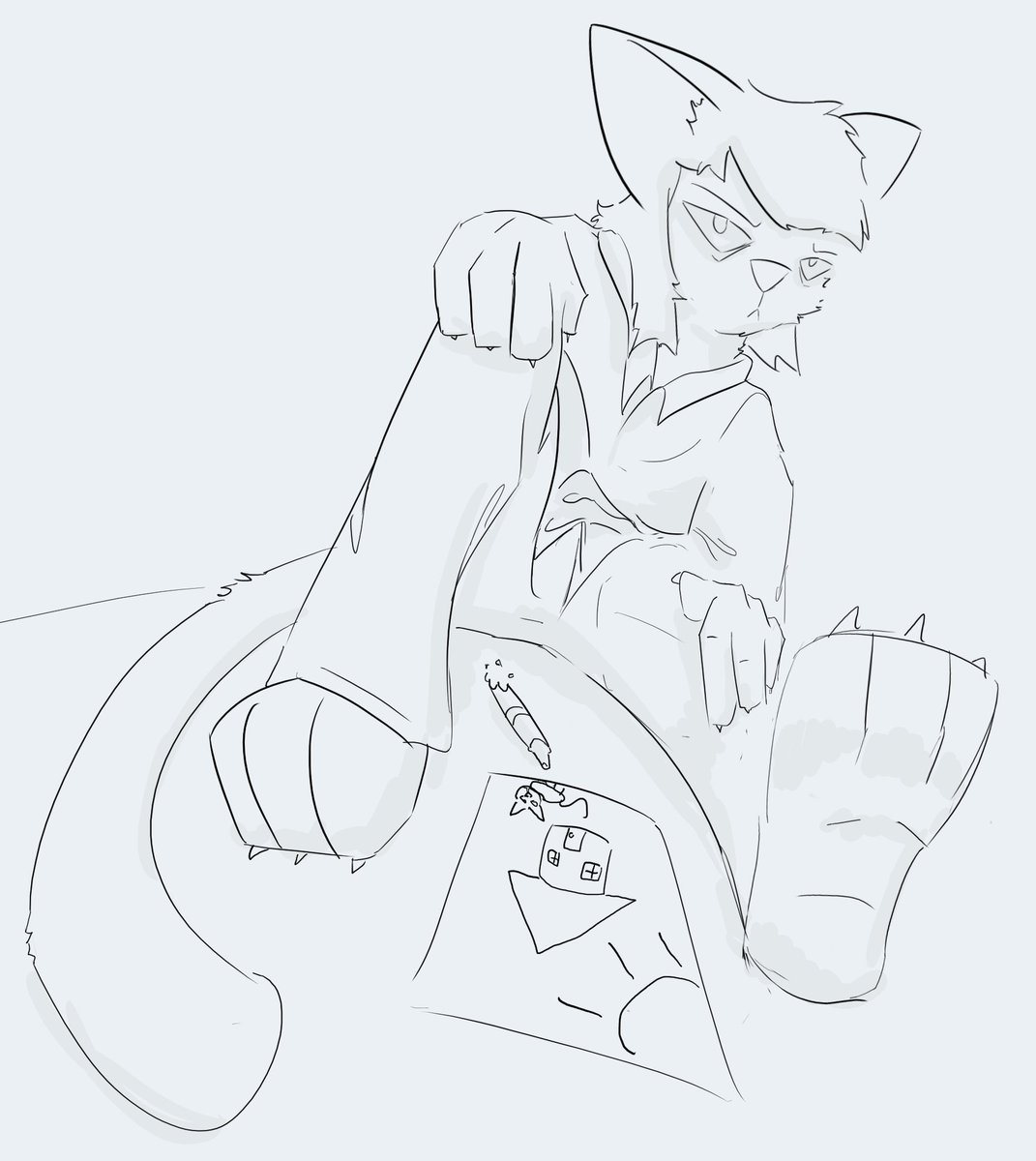 Trying to start drawing frequently again. This was a request, if you have any requests feel free to DM or comment. I might do them.