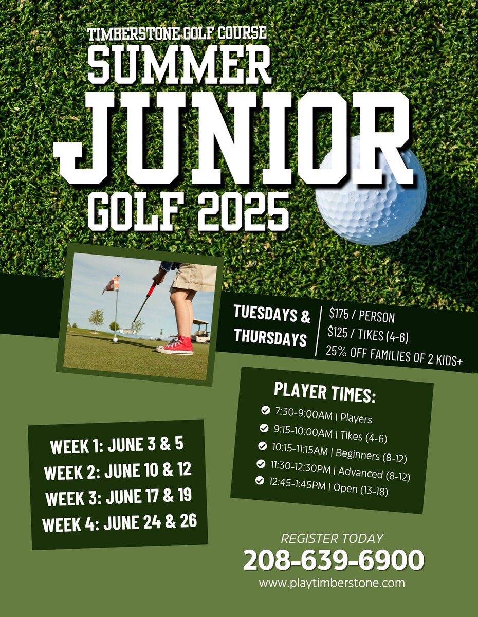 TimberStone Idaho Golf Course tweet media