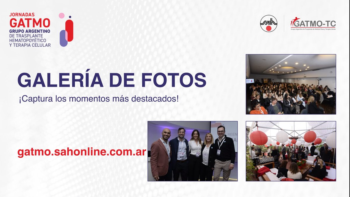 ✨ Thank you to everyone who joined #GATMO2025! 🙌
With 254 in-person and 53 virtual participants from over 15 countries 🌍, we proudly met our goals of networking and inspiring the next generation 💪🧠
Feeling very happy and grateful! ❤️
🔗 gatmo.sahonline.com.ar