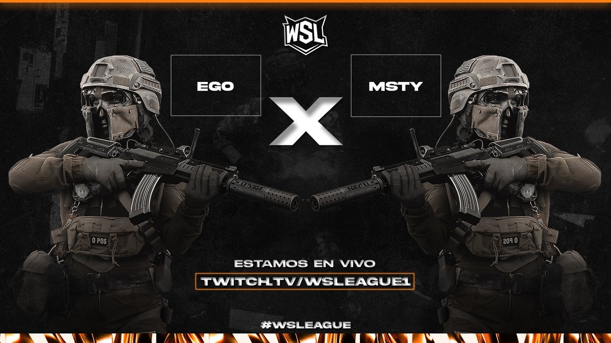 PRIMER ENFRENTAMIENTO DEL DÍA DE HOY!!!!!!!!!!!!!!!!!!!!!!!!
EGO VS MSTY 
twitch.tv/wsleague1