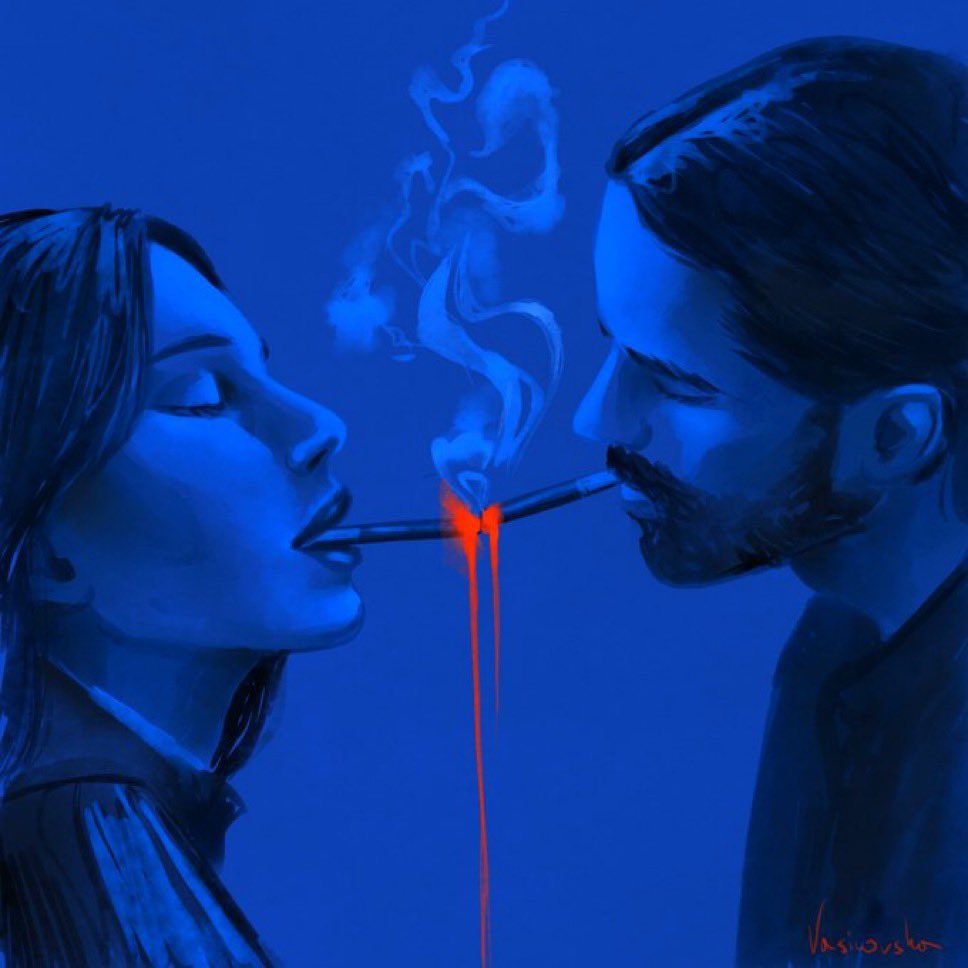 Vasi is someone I admire a lot. Her art is not meant to be understood by the masses. Her range is unique, she can go from creating art posters such as this one below that she shared or she could also do like this two examples that I’ve shared here. 

She doesn’t like to express