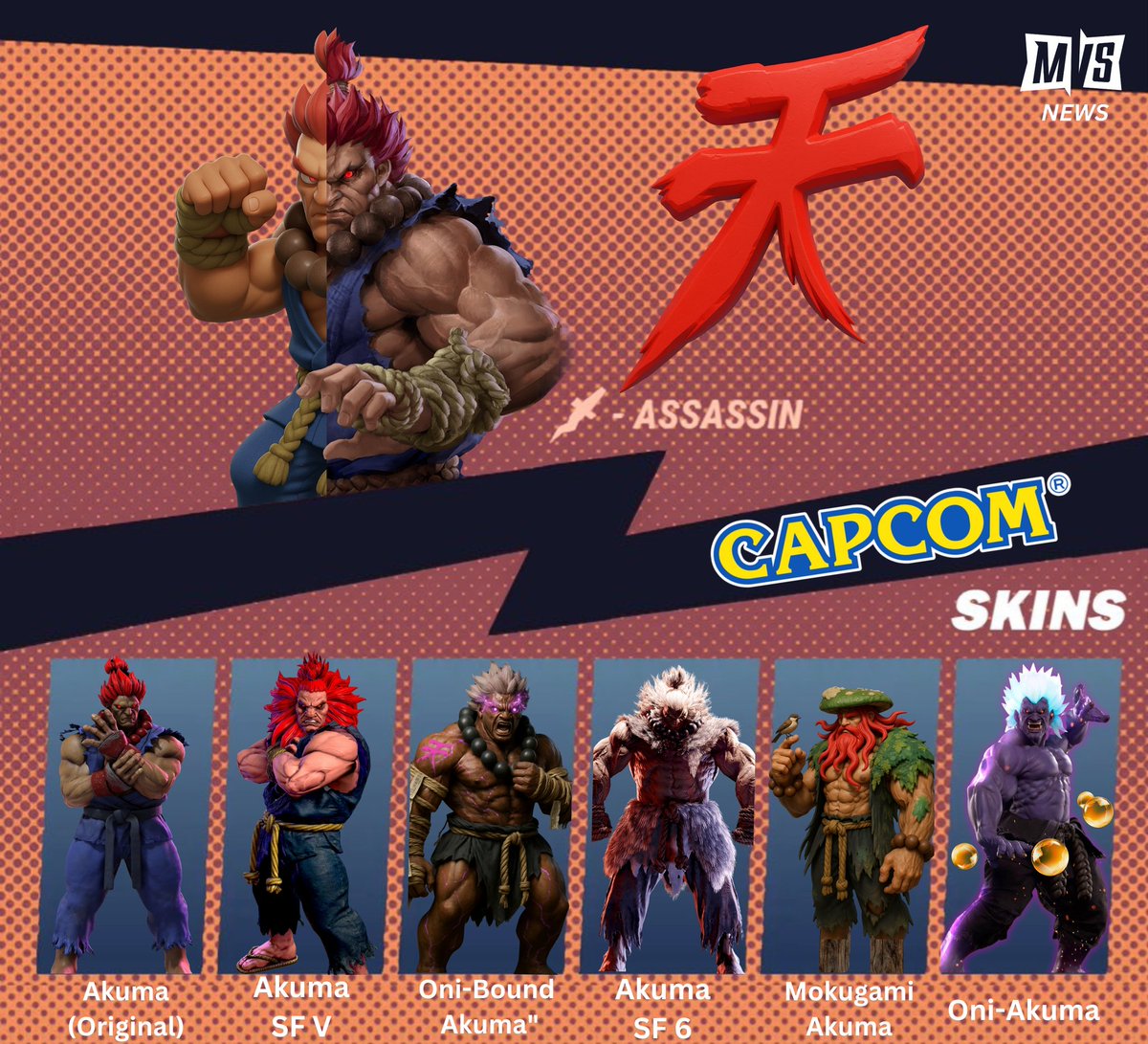 Akuma Concept For MultiVersus | #akuma #MultiVersus #capcom #fighter #videogame #gaming #concept #art