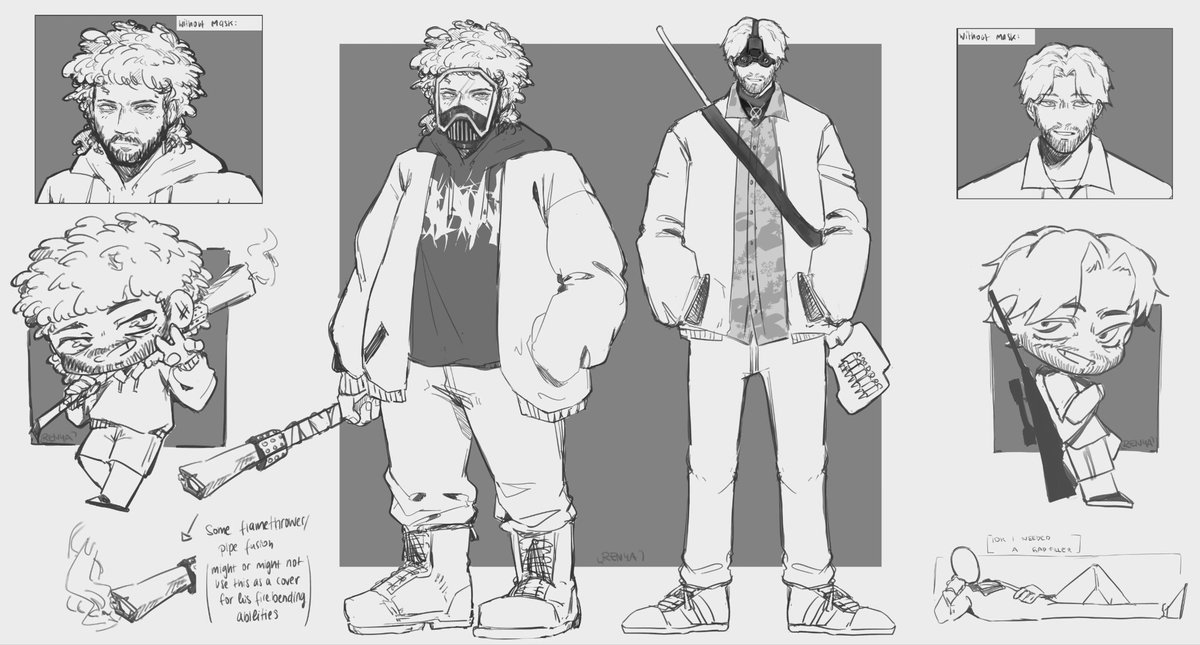 Made some proxy versions of the boys #creepcast