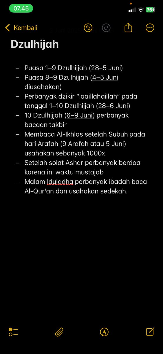 Buat yang muslim, jangan sampai ketinggalan🕊️