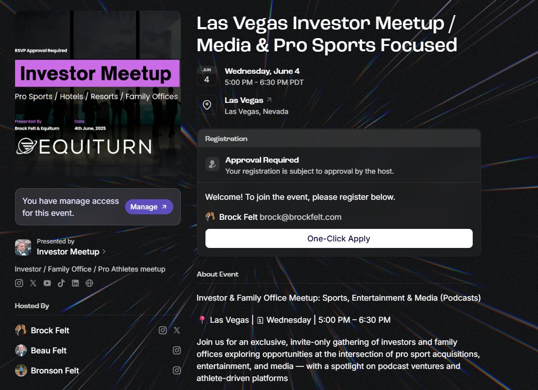 Brock Felt tweet media