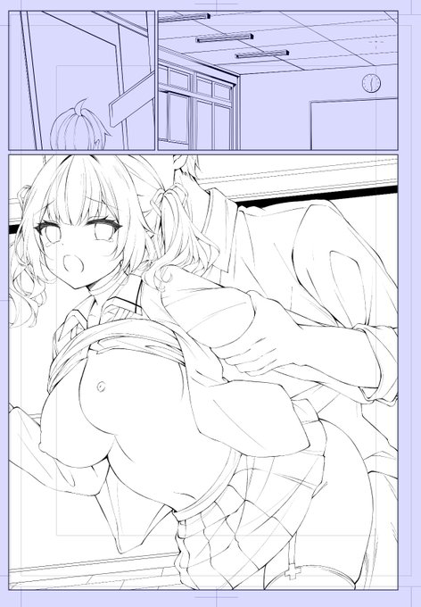 ようやく夏コミの漫画描き始めた 