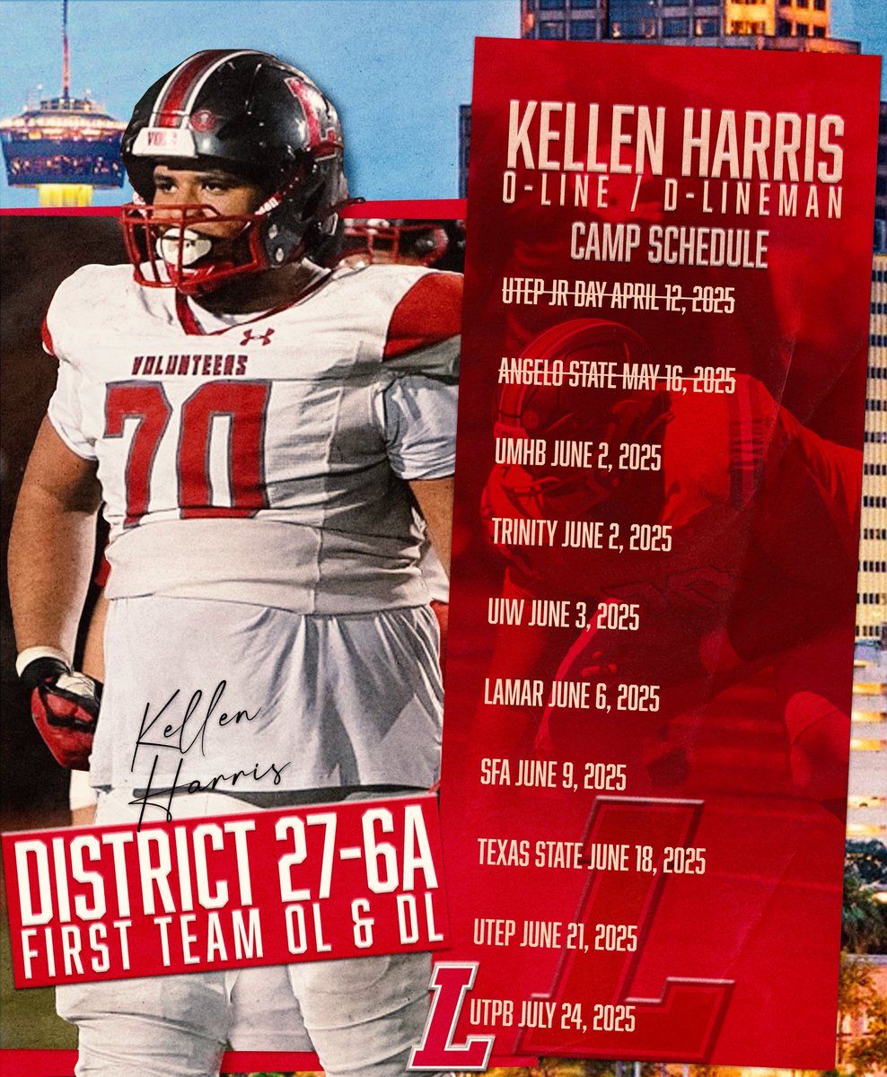Kellen Harris (@kellensh70) on Twitter photo Grateful for the opportunities—ready to put in the work and compete! <a href="/UTEPCoachCJones/">Chris Jones</a> <a href="/JerhemeUrban83/">Jerheme Urban</a> <a href="/CoachMichalak/">Coach Michalak</a> <a href="/_CoachDiaz/">Coach Jacob Diaz 🇨🇺 🇲🇽</a> <a href="/SFACoachGraf/">Garrett Graf</a> <a href="/Coach_TrippM/">Tripp Mitchell</a> <a href="/CoachK__Mac/">Kris McCullough</a> <a href="/CMSTrainingLLC/">CMSTraining, LLC</a> <a href="/coachwharris/">Wendell Harris, M.S.</a> Grateful for the opportunities—ready to put in the work and compete! <a href="/UTEPCoachCJones/">Chris Jones</a> <a href="/JerhemeUrban83/">Jerheme Urban</a> <a href="/CoachMichalak/">Coach Michalak</a> <a href="/_CoachDiaz/">Coach Jacob Diaz 🇨🇺 🇲🇽</a> <a href="/SFACoachGraf/">Garrett Graf</a> <a href="/Coach_TrippM/">Tripp Mitchell</a> <a href="/CoachK__Mac/">Kris McCullough</a> <a href="/CMSTrainingLLC/">CMSTraining, LLC</a> <a href="/coachwharris/">Wendell Harris, M.S.</a>