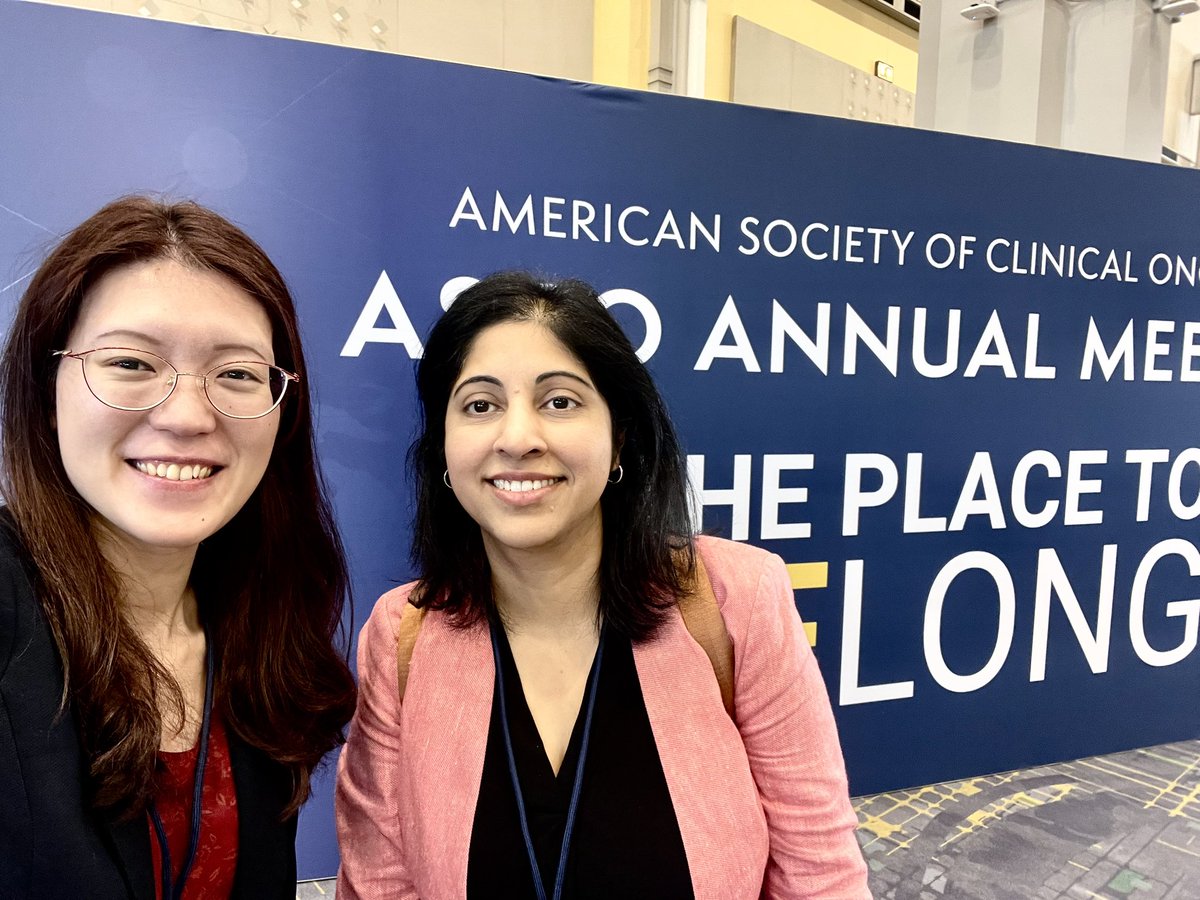 amyhuangmd's tweet image. Finally met my mentor, Dr. Jyoti Malhotra from City of Hope, in person! I am so thankful for her guidance and support as I shape my career!❤️

@JyotiMalhotraMD 
@cityofhopeoc 
@uconnhealth 
#ASCO25