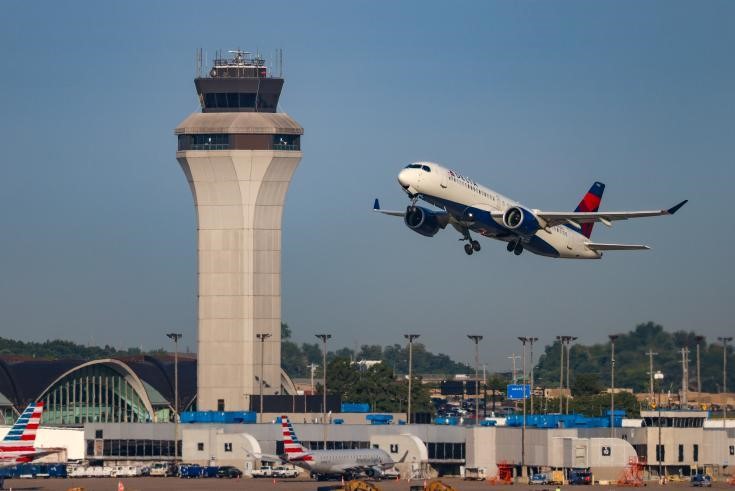 STL Airport (@flystl) on Twitter photo This year Delta Air Lines is celebrating its centennial. STL wishes our airline partner a very happy 100th anniversary. Learn more about Delta's history at ow.ly/fF4750W1Kf7 This year Delta Air Lines is celebrating its centennial. STL wishes our airline partner a very happy 100th anniversary. Learn more about Delta's history at ow.ly/fF4750W1Kf7