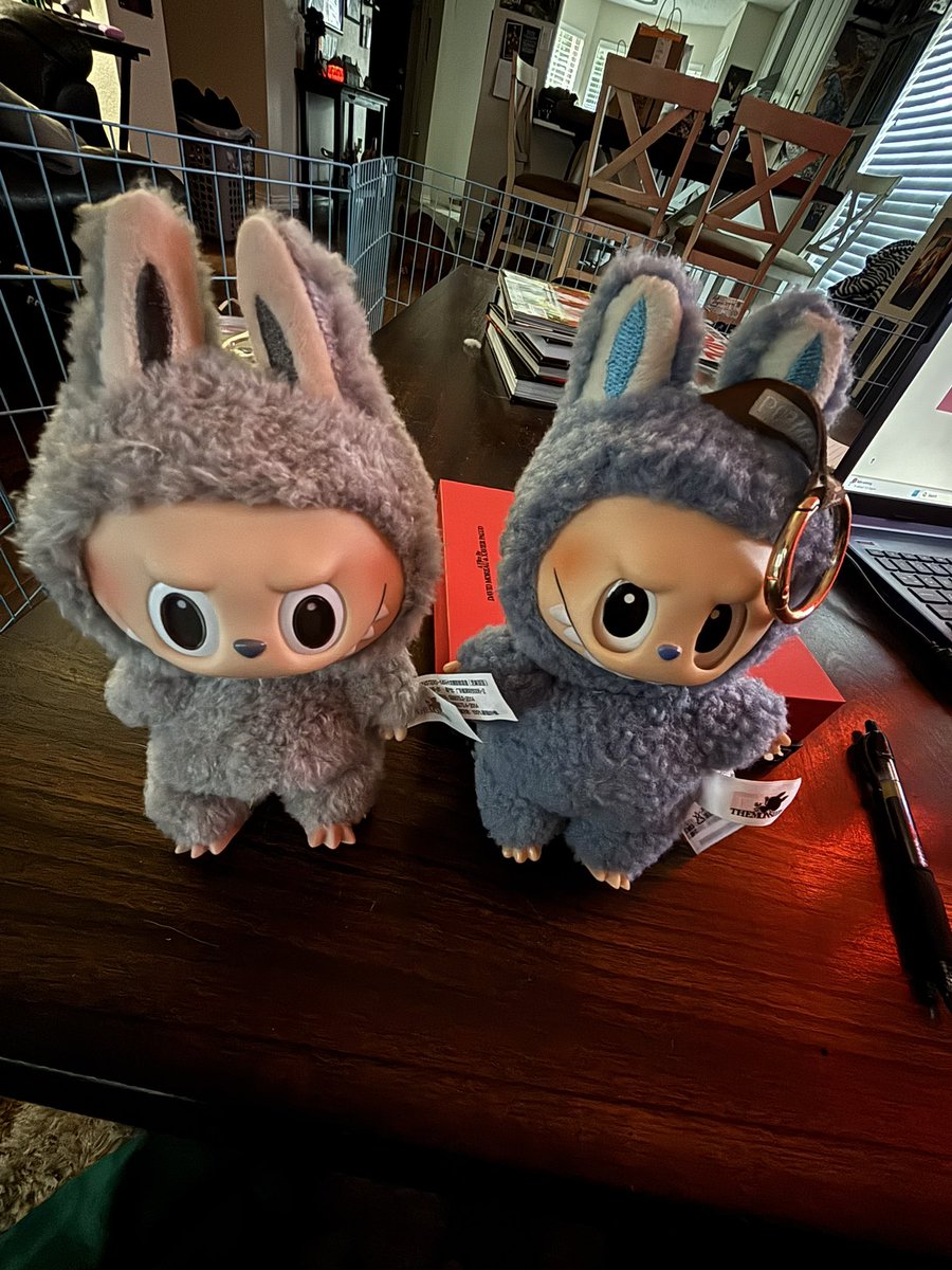 this is my brother eugene… he’s a real labubu unlike me