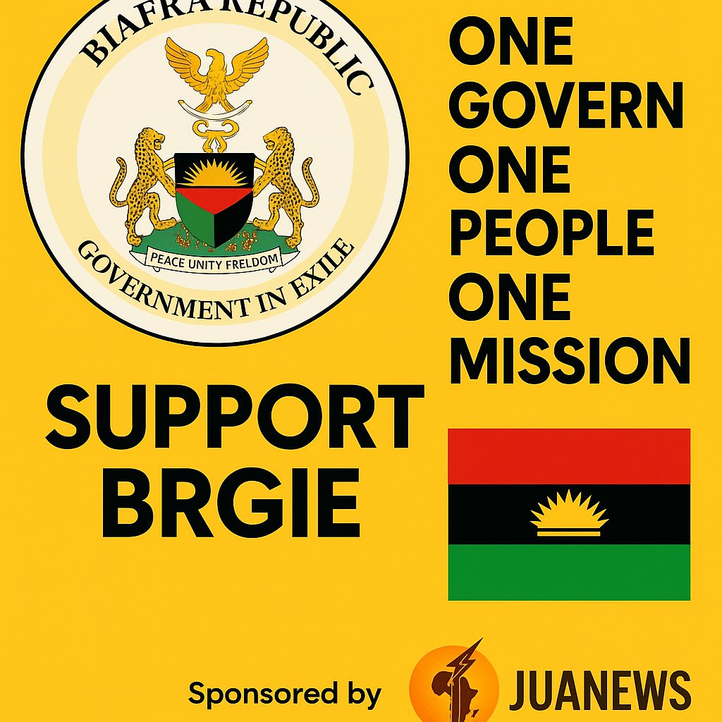 BRGIE: The Right to Self-Determination Must Be Respected

In an era where global norms champion human rights and democratic values, the people of Biafra—under the organized, non-violent leadership of the Biafra Republic Government In-Exile (BRGIE)—continue to assert their legal