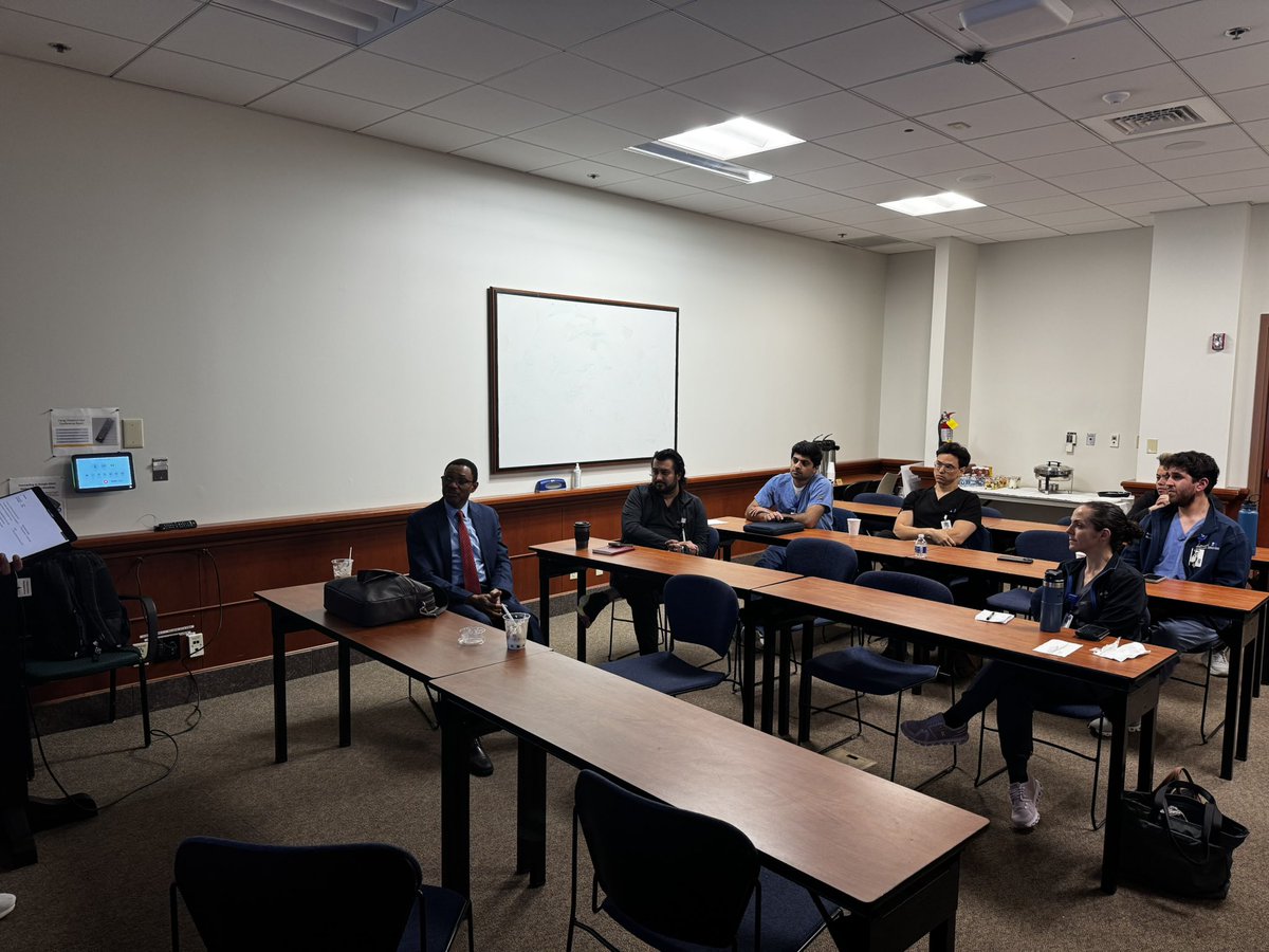 kais_zakharia's tweet photo. Honored to host Dr. Lewis Roberts from #MayoClinic at #Baystate ! He delivered an inspiring Grand Rounds on improving digestive & liver health in Africa, shared insights on translational research in hepatobiliary cancers, and discussed fascinating liver cases with our GI fellows.
@LewisRobertsMD #GlobalHealth #Hepatology