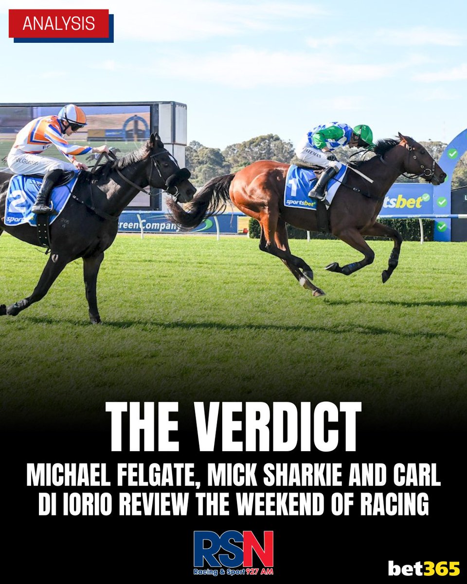 RSN Racing & Sport (@rsn927) on Twitter photo As always, there was PLENTY to discuss after another eventful weekend of racing.
LISTEN BACK 👉 rsn.net.au/news/rsn-podca…
<a href="/m_felgate/">Michael Felgate</a> | <a href="/TheSharkTweet/">Mick Sharkie</a> | <a href="/CDi_Iorio/">Carl Di Iorio</a> | <a href="/bet365_aus/">bet365 Australia</a> | #RacingPulse As always, there was PLENTY to discuss after another eventful weekend of racing.
LISTEN BACK 👉 rsn.net.au/news/rsn-podca…
<a href="/m_felgate/">Michael Felgate</a> | <a href="/TheSharkTweet/">Mick Sharkie</a> | <a href="/CDi_Iorio/">Carl Di Iorio</a> | <a href="/bet365_aus/">bet365 Australia</a> | #RacingPulse