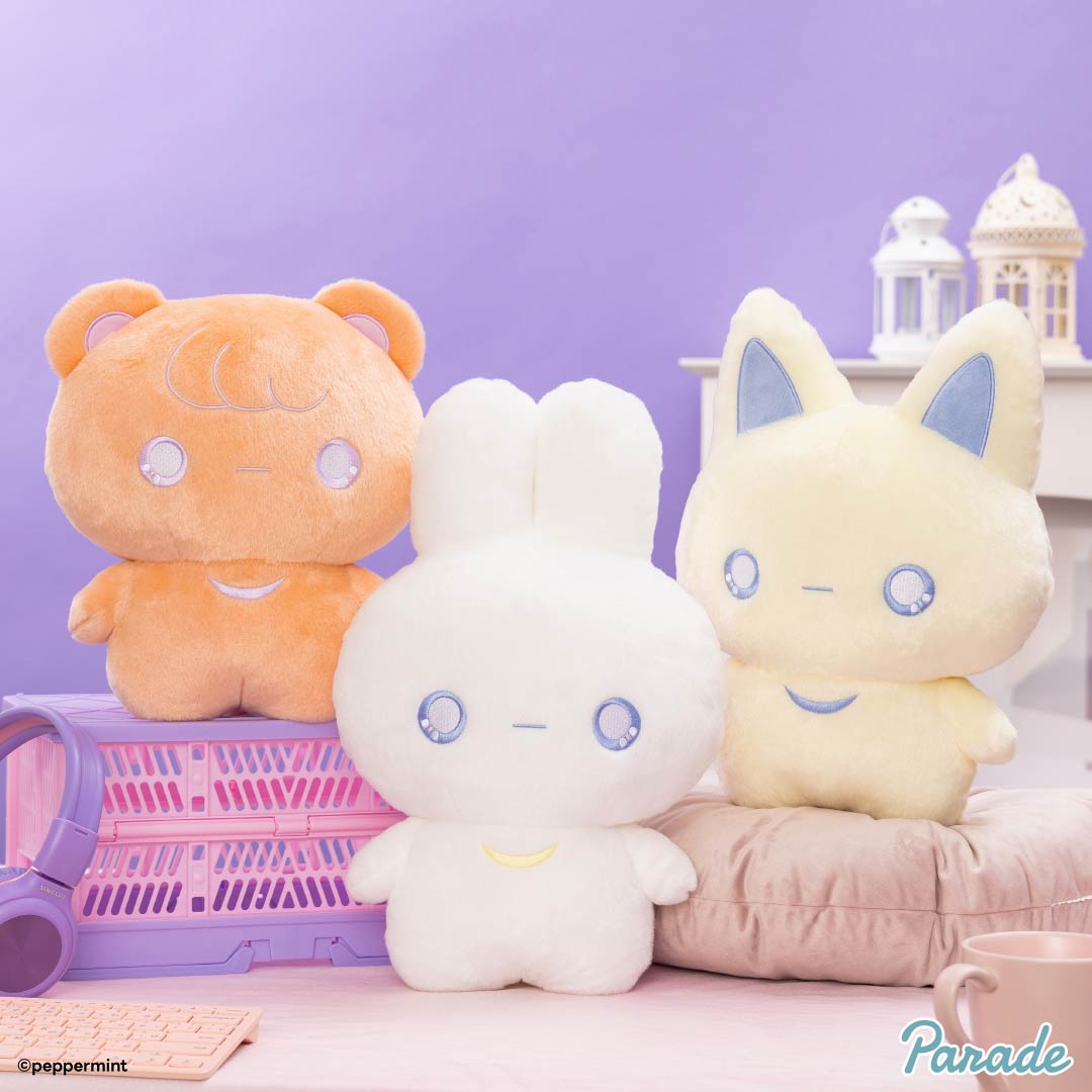 ムーンドリーマーズ ぬいぐるみ ムーンフレンズ より BIGぬいぐるみのプライズが登場