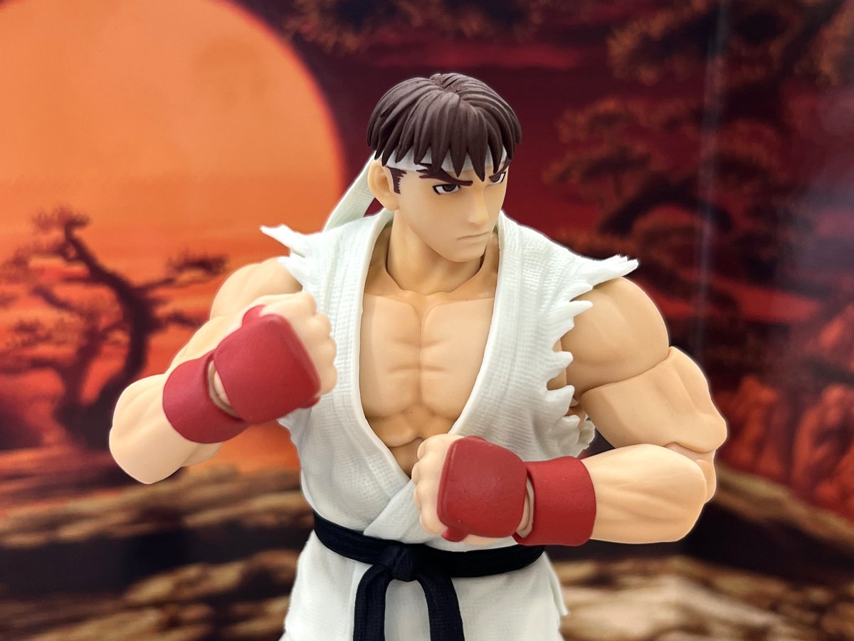 ストリートファイター　リュウ　ロックマン　フィギュア　カプコン ストリートファイター6』リュウのカプコン完全監修ハイ