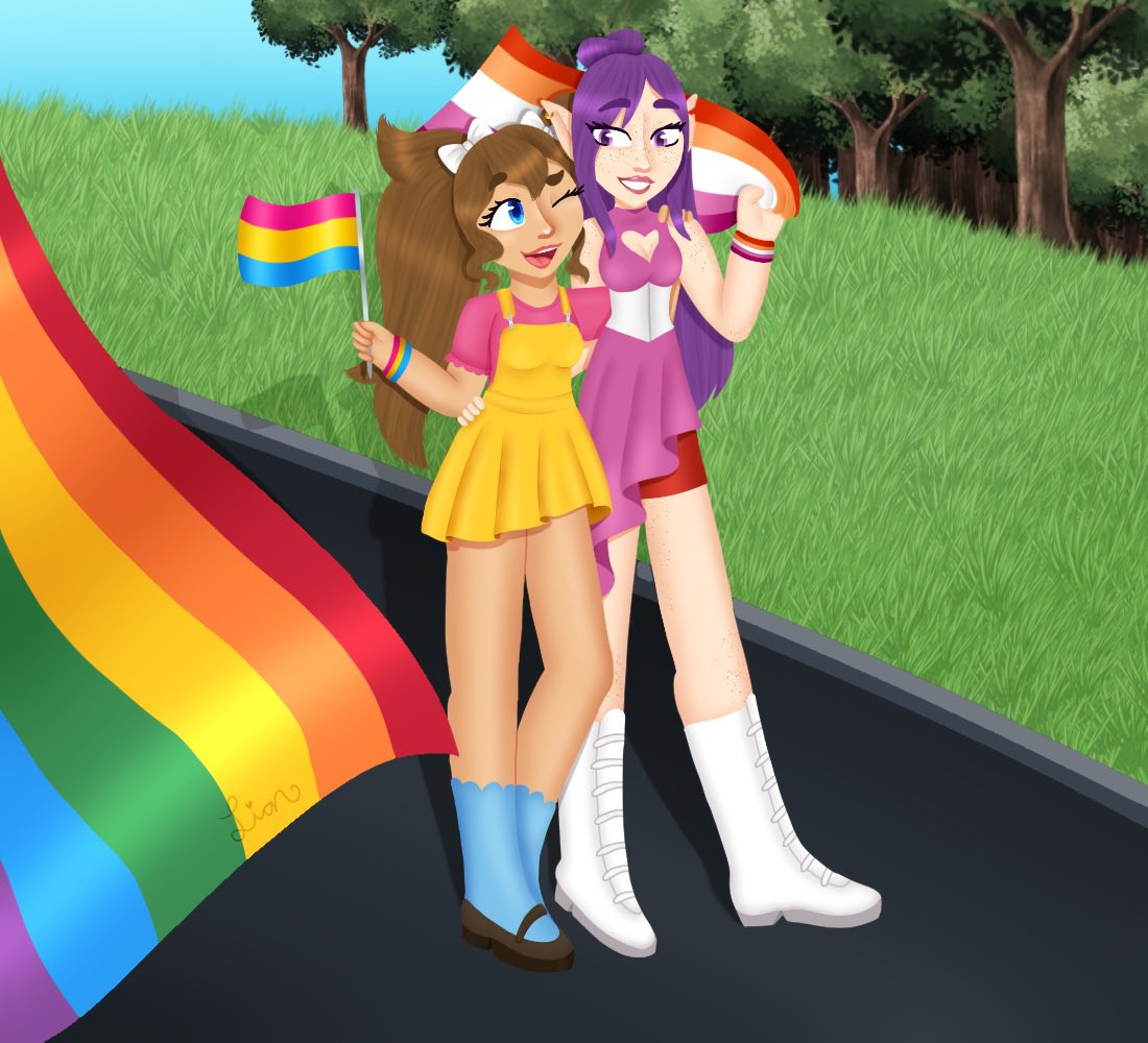 Therealralsei1's tweet photo. Happy pride month!! #PrideMonth 🏳️‍🌈 https://t.co/3DkLAQZDtM