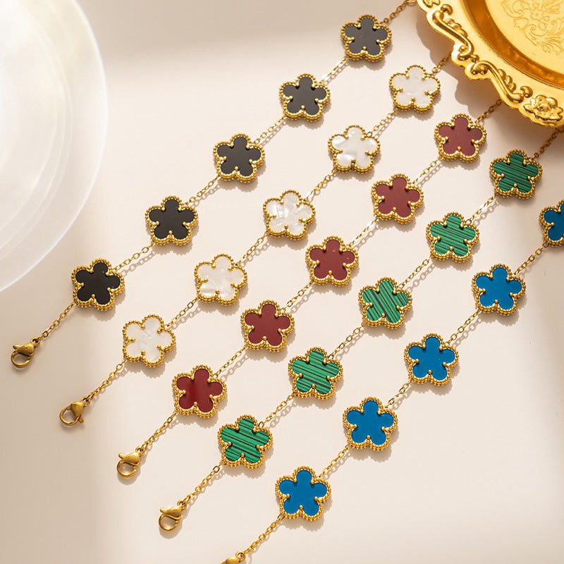 Blossom Clover Bracelets Now Available on simmonsstore.store #fyp