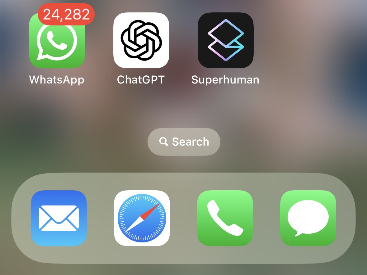 LOL

If you tried to reach me on WhatsApp, umm… Sorry!
