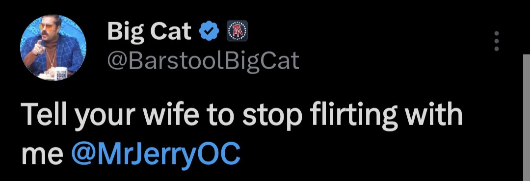 I like guys from Boston, what can I say...  Sup <a href="/hen_ease/">Hank Lockwood</a> 
(indent)
Someone tell Big Cat, I want to end this feud.  I have a big <a href="/StarTrekOnPPlus/">Star Trek on Paramount+</a> premiere, #StarTrekStrangeNewWorlds 7/17 exclusively on <a href="/paramountplus/">Paramount+</a> Friends?  @barstoolbigcat w/ NO benefits.