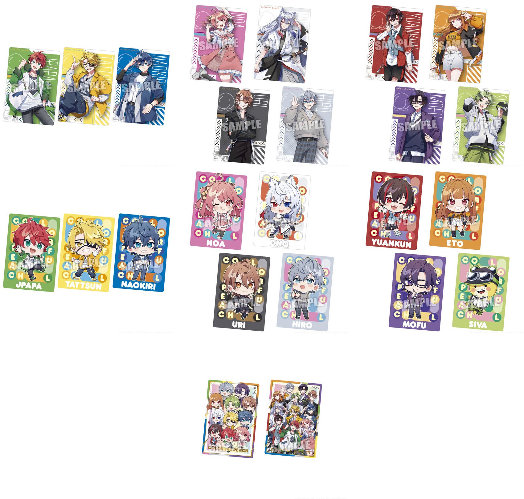 カラフルピーチ グッズ情報 on X: 