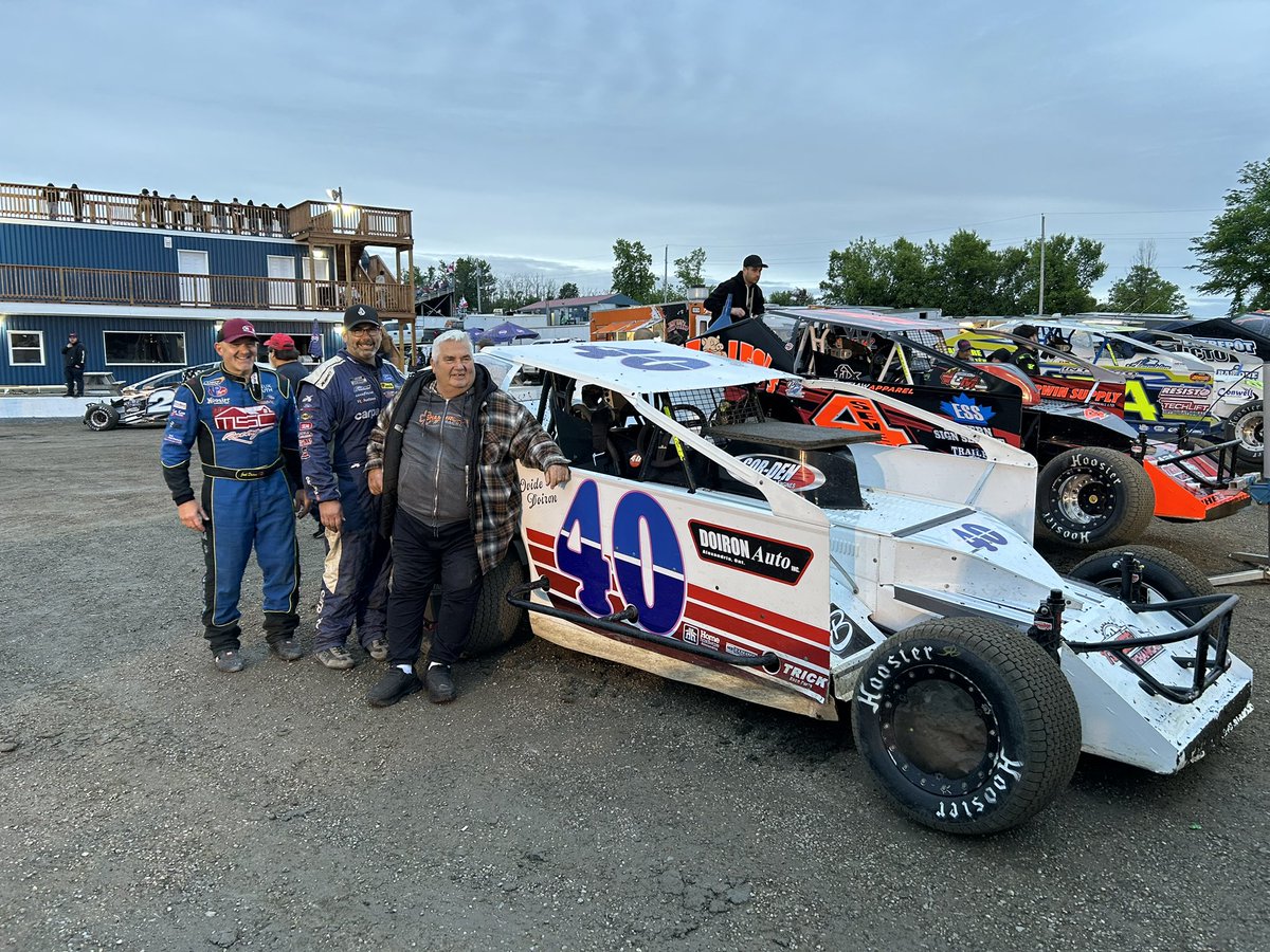 Shots from the Ovide Dorion Memorial race. <a href="/JDcar40/">Joel Doiron</a> at the wheel tonight again after 8 years absence