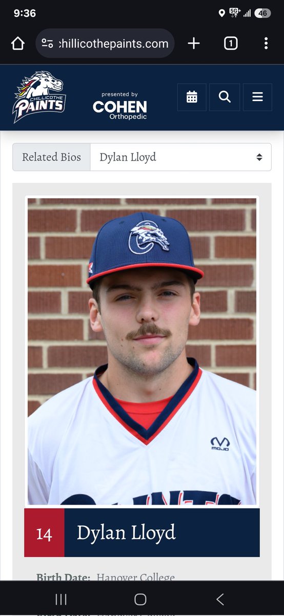 Pete Lloyd (@coachlloyd14) on Twitter photo <a href="/Dylanlloyd14001/">Dylan Lloyd</a> in his first start/appearance with the <a href="/ChilliPaints/">Chillicothe Paintsππππ</a> in the <a href="/ProspectLeague/">Prospect League</a> came out on a mission it seems! 6.0 IP, 1 H, 1 R, 11 K's π₯ π₯. Although unverified to my knowledge, the announcer thinks Dylan set the league record, striking out the first 8 batters <a href="/Dylanlloyd14001/">Dylan Lloyd</a> in his first start/appearance with the <a href="/ChilliPaints/">Chillicothe Paintsππππ</a> in the <a href="/ProspectLeague/">Prospect League</a> came out on a mission it seems! 6.0 IP, 1 H, 1 R, 11 K's π₯ π₯. Although unverified to my knowledge, the announcer thinks Dylan set the league record, striking out the first 8 batters