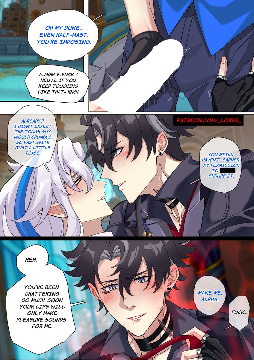 _L0rd_s's tweet image. ⚠️🔞
Wriolette "Teasing his alpha"
#wriolette
(Uncensored version on my Patreon)