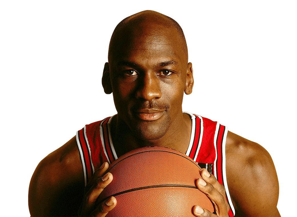 🥷 of the Day: 

Michael Jordan

Notable Achievements: 
-Won 6 NBA Championships 
-Won 6 Finals MVPs
-Won 5 NBA MVPs
-Had 14 All-Star selections
-Established the ‘Air Jordan’ brand
- Cemented himself as the 2nd best player of all time

Height: 6’6

Interests: Gambling, Smoking,