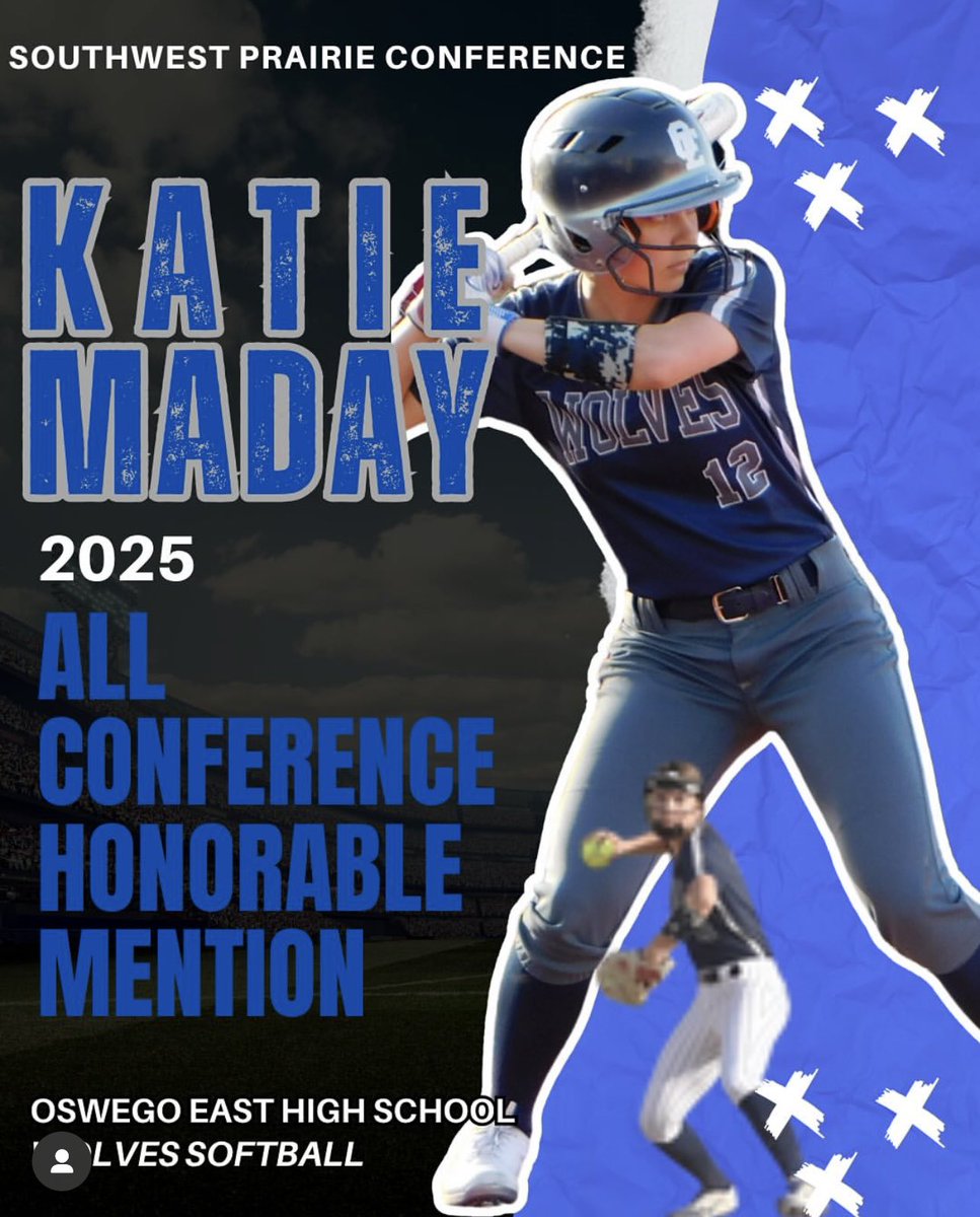 Katie Maday (@katiemaday2026) on Twitter photo Thank you to all the coaches for the honorable mention! I am honored to be recognized among some very talented athletes!!
<a href="/OeSoftball/">OE WOLVES SOFTBALL</a> <a href="/SilverHawkSball/">Silver Hawks</a> <a href="/CoachErik_/">Erik Wintlend</a> <a href="/Coach_McNulty/">Lauren McNulty</a> <a href="/CoachThijs/">Thijs Dennison</a> Thank you to all the coaches for the honorable mention! I am honored to be recognized among some very talented athletes!!
<a href="/OeSoftball/">OE WOLVES SOFTBALL</a> <a href="/SilverHawkSball/">Silver Hawks</a> <a href="/CoachErik_/">Erik Wintlend</a> <a href="/Coach_McNulty/">Lauren McNulty</a> <a href="/CoachThijs/">Thijs Dennison</a>