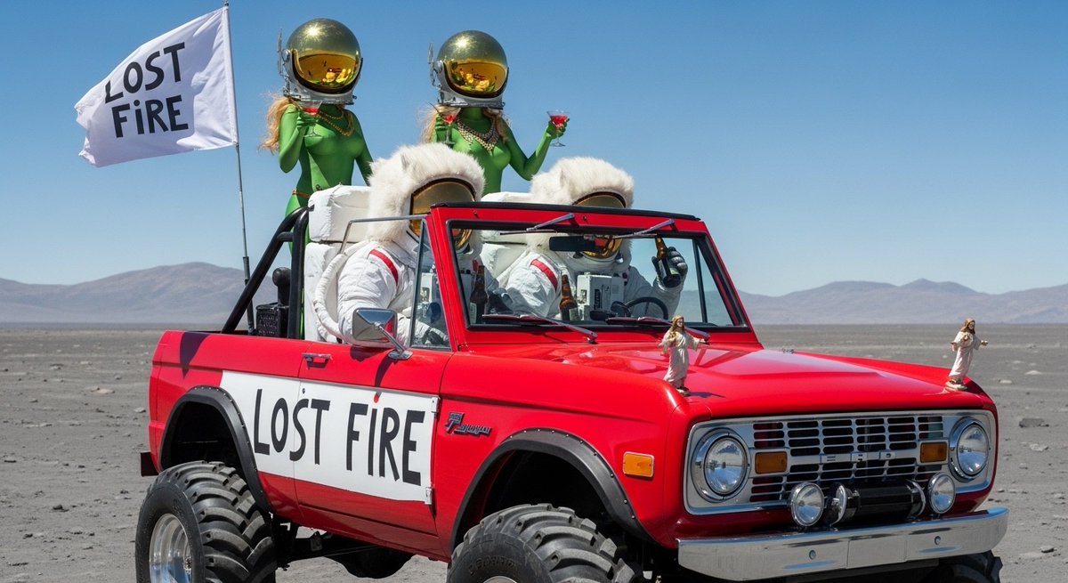 I’ve got a new music 
 project.  Writing songs with my cousin.  It’s different.  It’s fun. It’s Full Power!   Look for it, it’s — Lost Fire —