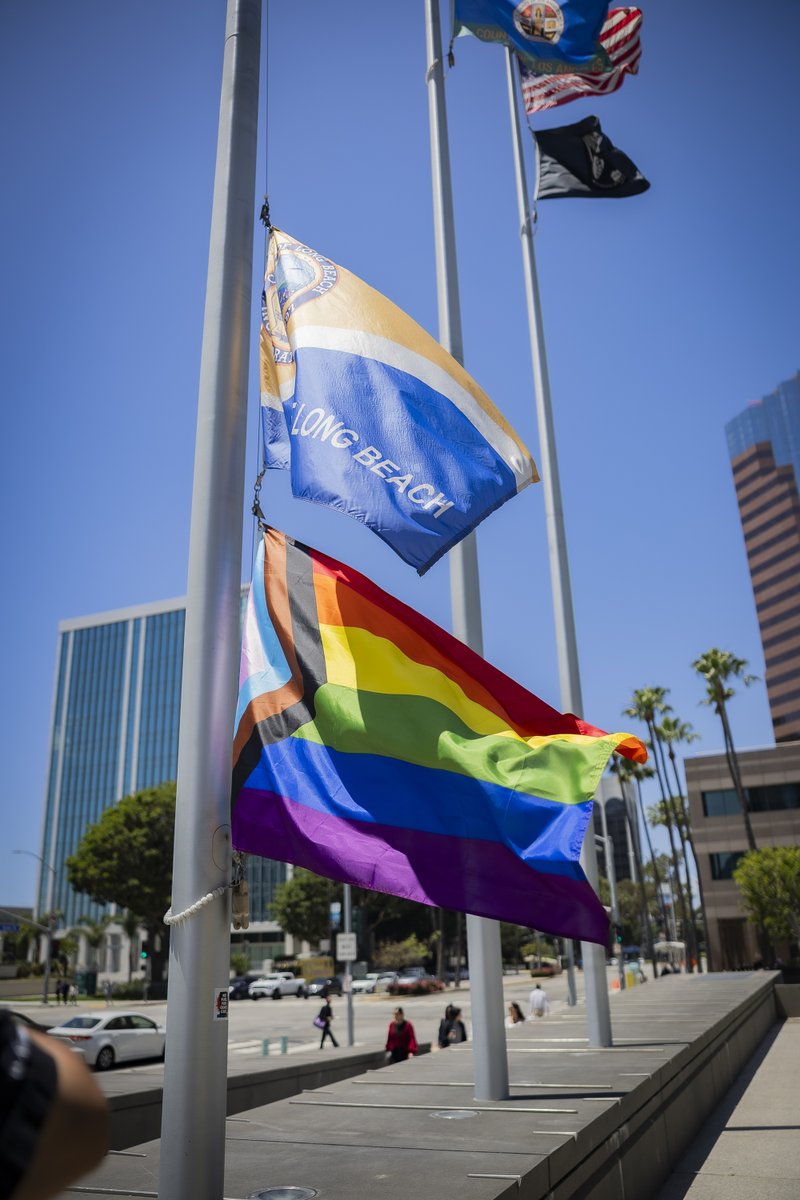 Happy #PrideMonth Long Beach! 🏳️‍🌈🏳️‍⚧️ We proudly stand with our LGBTQ+ community. Love is love.