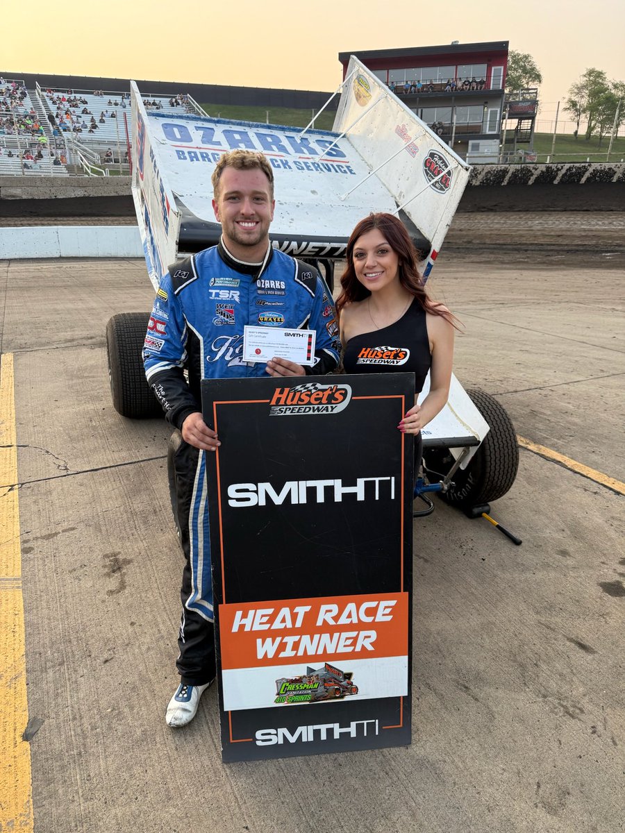 Huset's Speedway (@husetsspeedway) on Twitter photo Heat Race Winners in our Cressman Sanitation 410 Sprintcar Division! 👊🏽🔥 #HusetsSpeedway #HeatRace
<a href="/TjForged/">TJ Forged</a> Heat Race #1 : <a href="/HunterPercent/">Hunter Schuerenberg</a>
<a href="/keizerwheels/">Keizer Wheels</a> Heat Race #2 : <a href="/Macri39M/">Macri Motorsports</a>
<a href="/SmithTitanium/">SmithTitanium</a> Heat Race #3 : <a href="/AGennetten3/">Ayrton Gennetten</a> Heat Race Winners in our Cressman Sanitation 410 Sprintcar Division! 👊🏽🔥 #HusetsSpeedway #HeatRace
<a href="/TjForged/">TJ Forged</a> Heat Race #1 : <a href="/HunterPercent/">Hunter Schuerenberg</a>
<a href="/keizerwheels/">Keizer Wheels</a> Heat Race #2 : <a href="/Macri39M/">Macri Motorsports</a>
<a href="/SmithTitanium/">SmithTitanium</a> Heat Race #3 : <a href="/AGennetten3/">Ayrton Gennetten</a>