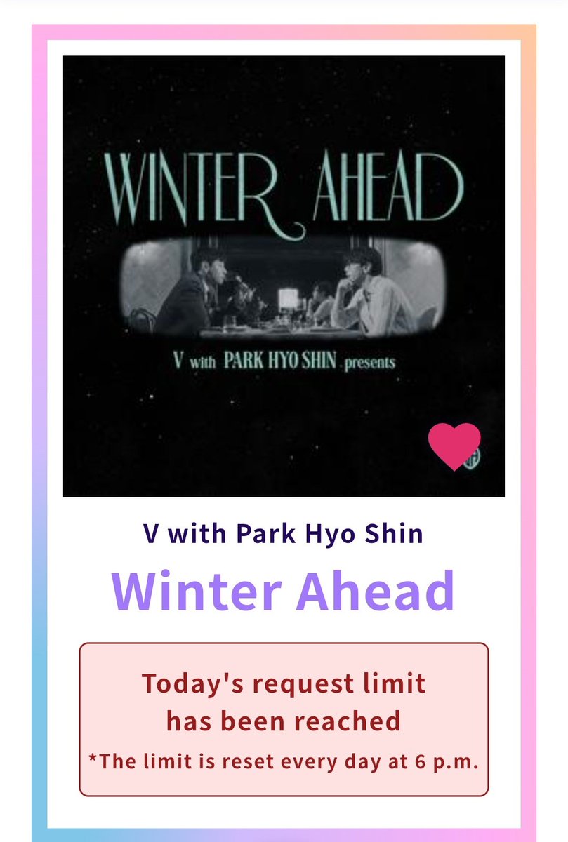 vote4kths's tweet photo. 🕕 [USEN Oshi-Katsu Request] Resets at 6:00 PM (JST) Daily!
Support Taehyung's music by requesting their songs to be played on USEN!

🎵 Song Requests:
▶︎ https://t.co/HzpFPJZXUt
▶︎ https://t.co/gPl8AtZeAI
▶︎ https://t.co/HO4Z92QE3G

Let’s show some love and get Taehyung's song on air! 

VOTE DAILY 📢