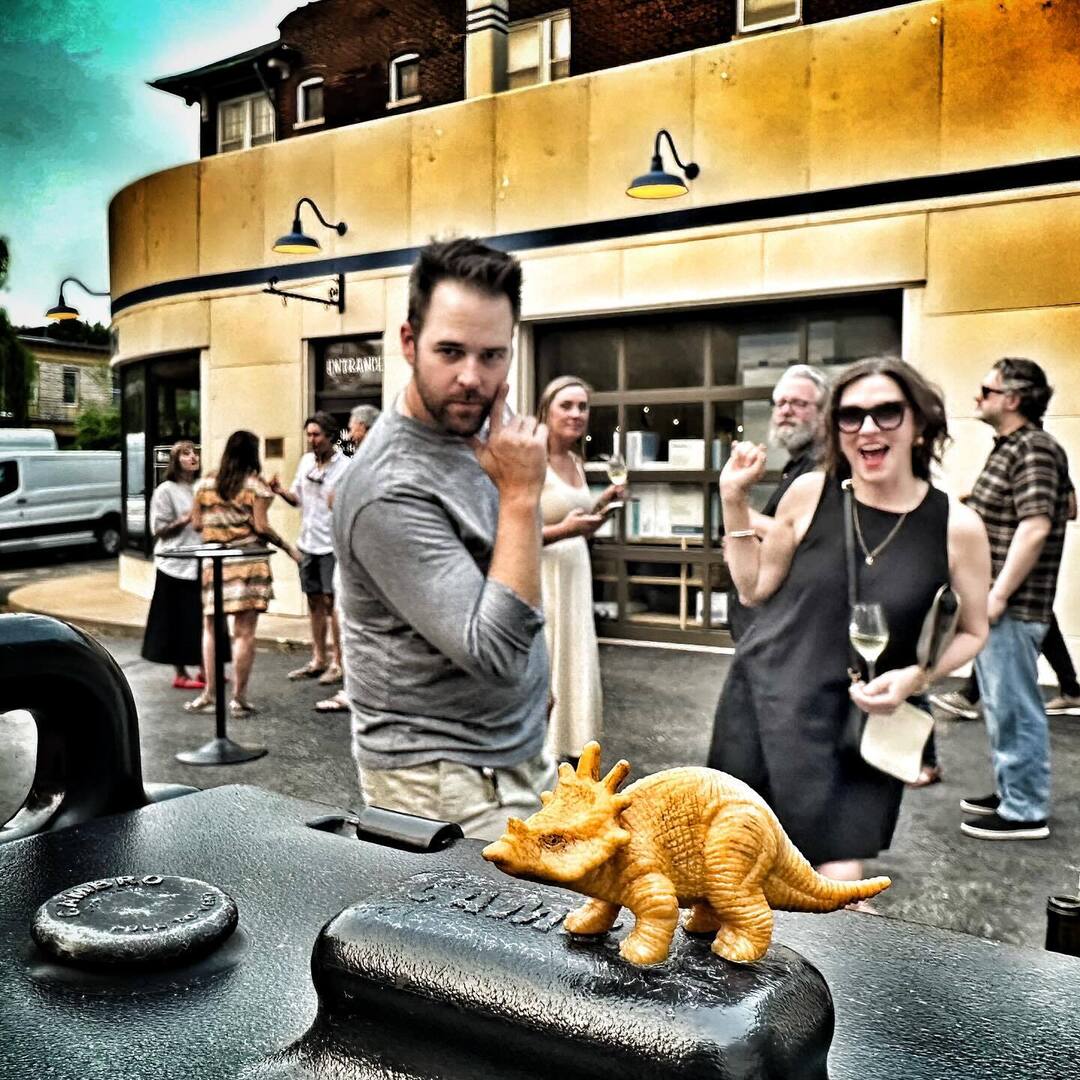 TerraSight's tweet image. Birthday #dinosaurdrop for @seanetz at @loafersstl’s Bagel Station. instagr.am/p/DKYXZjCspxQ/