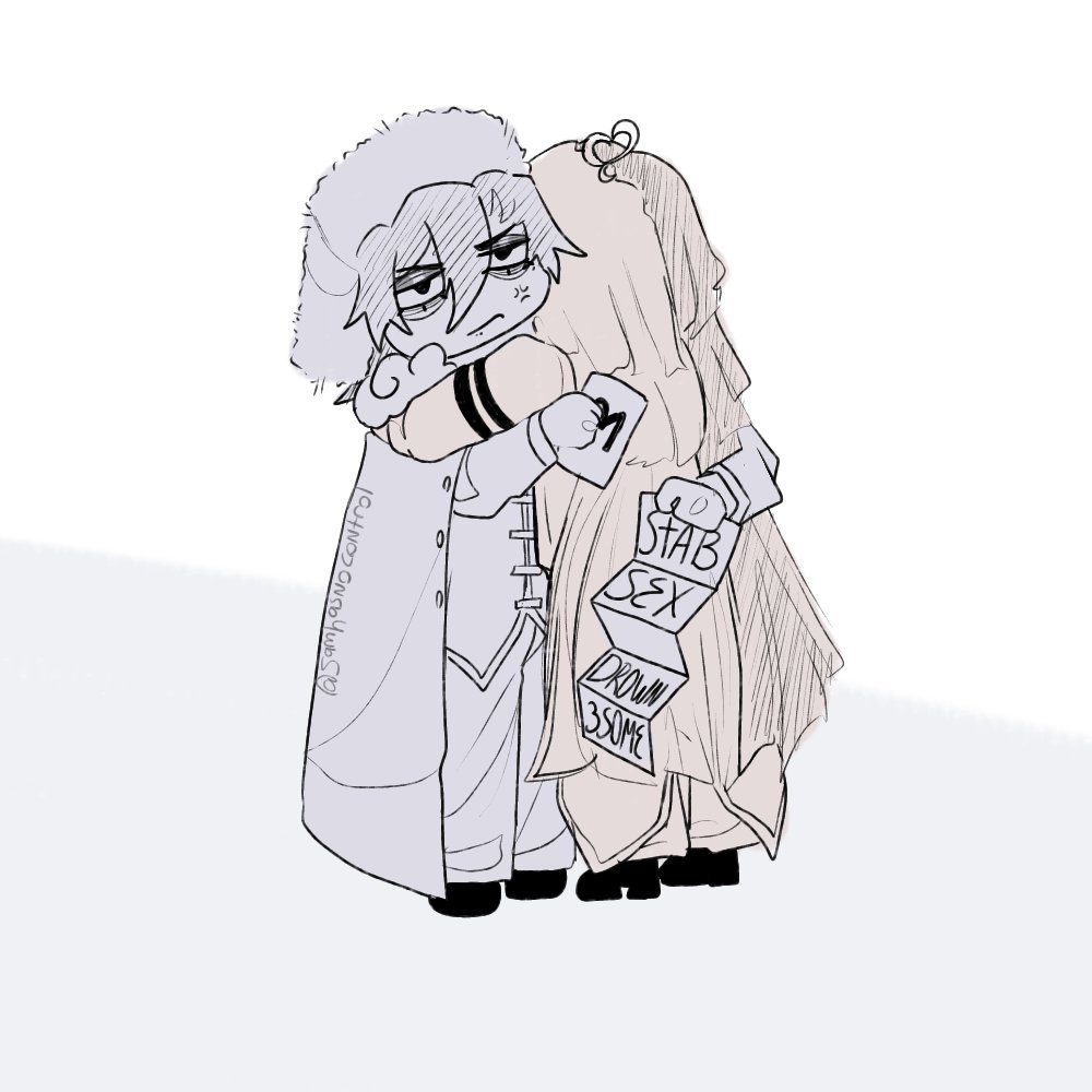 samhasnocontrol's tweet image. Safest option. (Idk how to draw Fyodor &amp;lt;/3) #fyosig #fyodor #sigmabsd