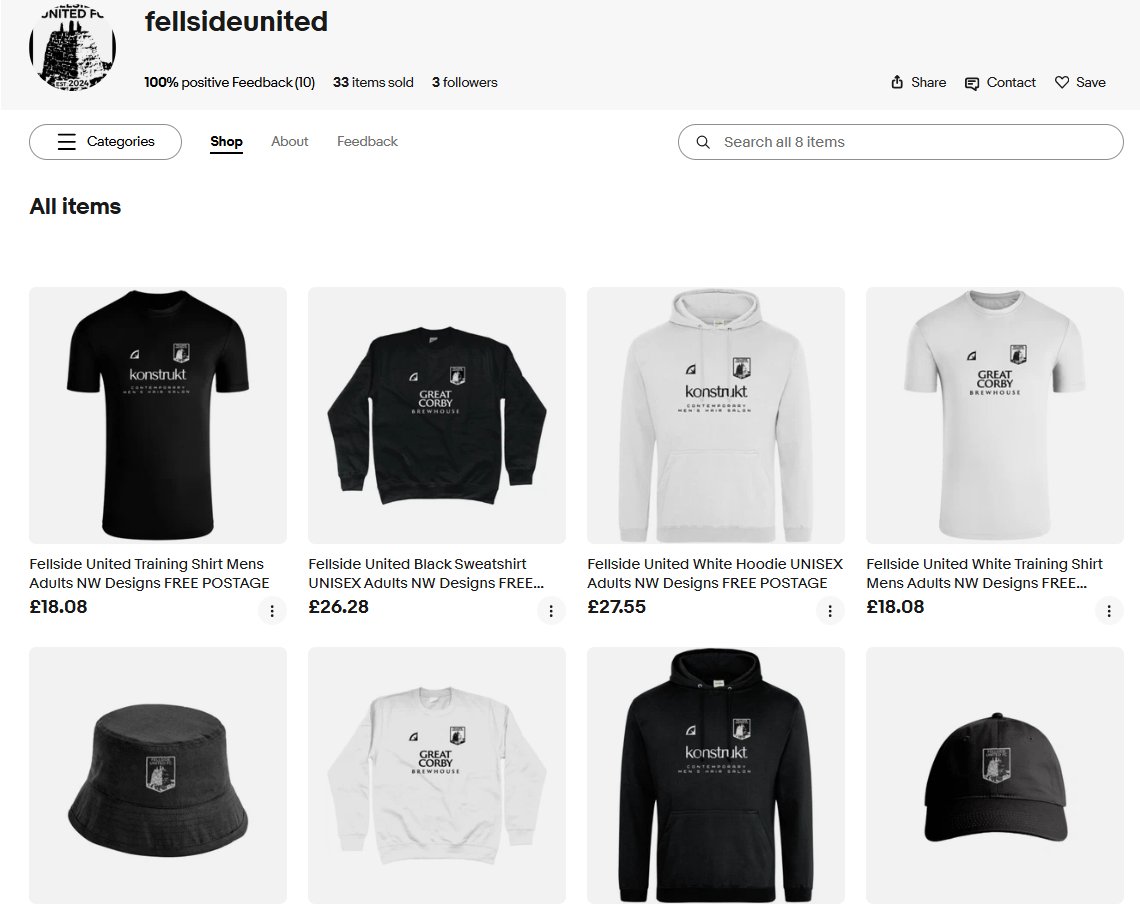 Fellside United FC (@fellside_united) on Twitter photo π¨ πππ πππππππ & ππππ ππππ π¨
Fellside United are delighted to announce our brand new Club Website & Club Shop - in partnership with local business <a href="/NWdsgns/">NW DESIGNS</a> π₯
Check it out here:
Website π₯: shorturl.at/DvxUu
Shop π: shorturl.at/CHljW
β«οΈβͺοΈ π¨ πππ πππππππ & ππππ ππππ π¨
Fellside United are delighted to announce our brand new Club Website & Club Shop - in partnership with local business <a href="/NWdsgns/">NW DESIGNS</a> π₯
Check it out here:
Website π₯: shorturl.at/DvxUu
Shop π: shorturl.at/CHljW
β«οΈβͺοΈ