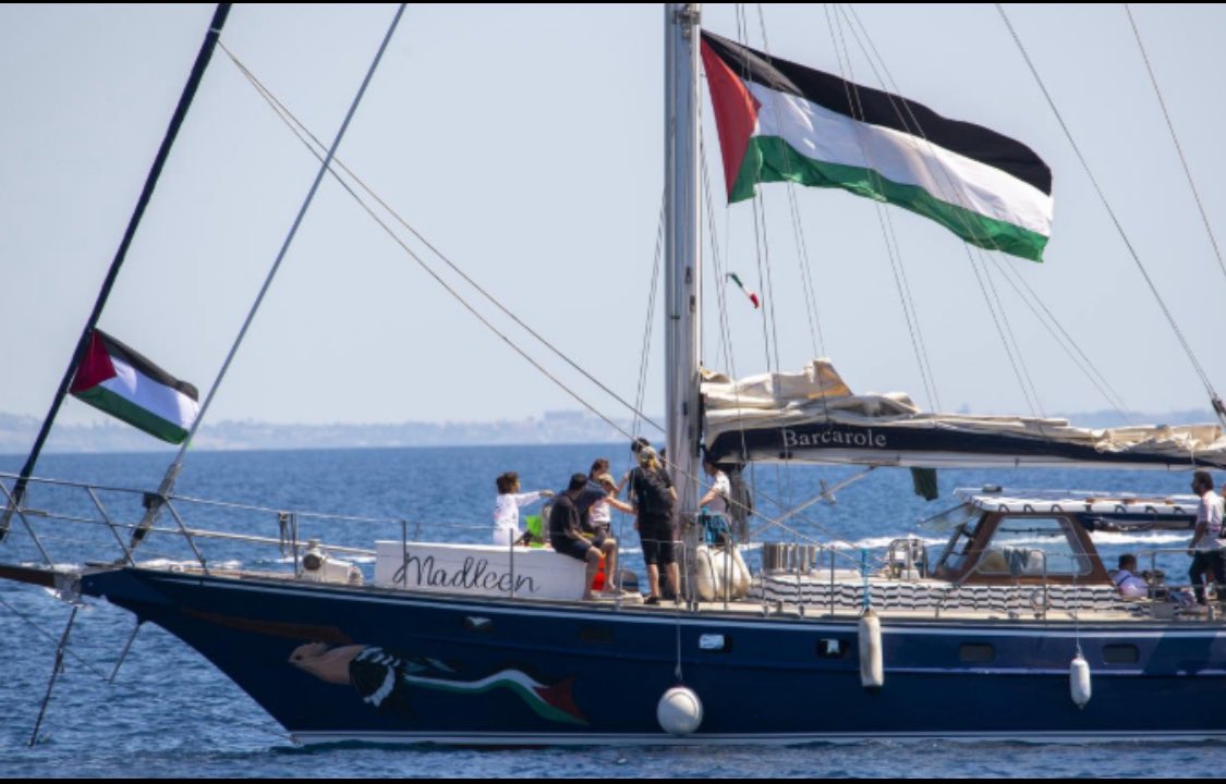 L’arrestation du #Madleen est illégale, tout comme le blocus de Gaza. La #France et l’#Europe doivent agir.