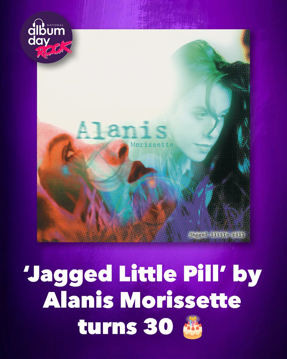 National Album Day (@albumdayuk) on Twitter photo Happy 30th bday to âJagged Little Pillâ by <a href="/Alanis/">Alanis Morissette</a>, whatâs your favourite track from this album?
Join the nation in celebrating Rock albums on National Album Day Saturday October 18th đ¤ Happy 30th bday to âJagged Little Pillâ by <a href="/Alanis/">Alanis Morissette</a>, whatâs your favourite track from this album?
Join the nation in celebrating Rock albums on National Album Day Saturday October 18th đ¤