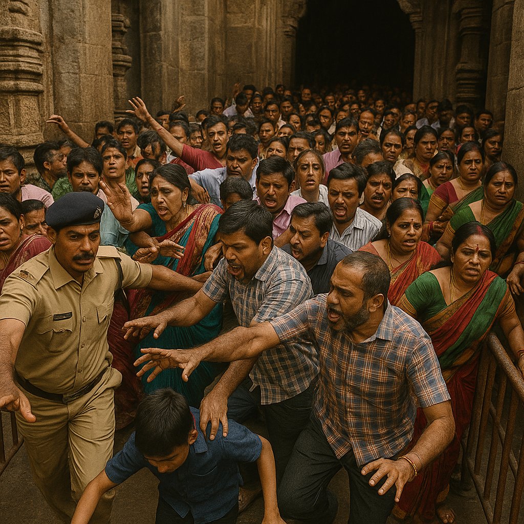 jussunil's tweet photo. 🚨 Denied Darshan at #JagannathTemple
Visited Puri with my 70-yr-old mother &amp; 11-yr-old son. After 3 sincere attempts over 3 days, we left without darshan—due to mismanagement, crowd chaos &amp; no special access.
@MohanMOdisha @CMO_Odisha @SJTA_Puri @DR_Puri @SecyChief @PMOIndia https://t.co/S5O60SWji1