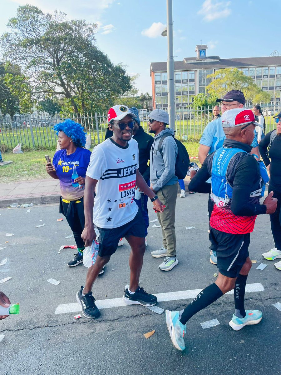 Thank you for all the messages of support yesterday and Support on the road was amazing &amp; special thanks to all those who helped me raise funds for the Community Chest Charity. The funds will go towards helping early childhood development. #comradesmarathon2025 #morethanrace