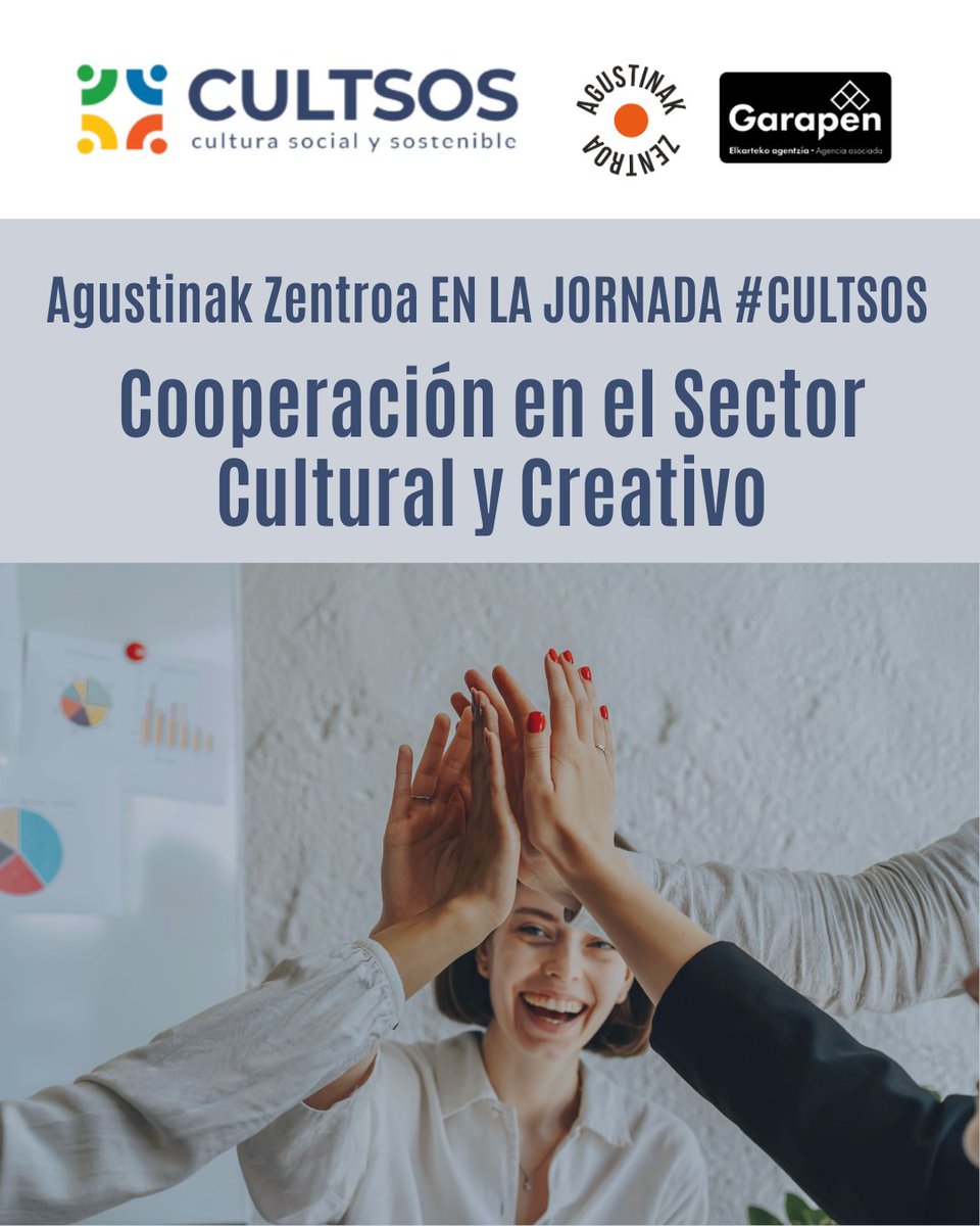 Oarsoaldea's tweet image. 𝐁𝐢𝐡𝐚𝐫, 𝐞𝐤𝐚𝐢𝐧𝐚𝐤 𝟏𝟎, #𝐂𝐔𝐋𝐓𝐒𝐎𝐒: 𝐋𝐚𝐧𝐤𝐢𝐝𝐞𝐭𝐳𝐚 𝐊𝐮𝐥𝐭𝐮𝐫𝐚 𝐞𝐭𝐚 𝐒𝐨𝐫𝐦𝐞𝐧 𝐒𝐞𝐤𝐭𝐨𝐫𝐞𝐚𝐧 𝐞𝐤𝐢𝐭𝐚𝐥𝐝𝐢𝐚

Mañana, 10 de junio, participaremos en el evento #CULTSOS: Cooperación en el Sector Cultural y Creativo