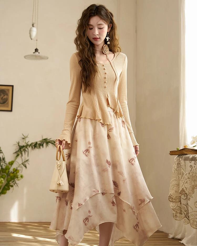 BoliraStore's tweet image. Spring just got prettier 🌸✨ Twirl into the season with our Spring Floral High Waist A Line Skirt — flattering fit, breezy fabric &amp;amp; gorgeous print! 🌼 Shop now 👉 bolira.com #SpringOOTD #BoliraStyle #FloralVibes