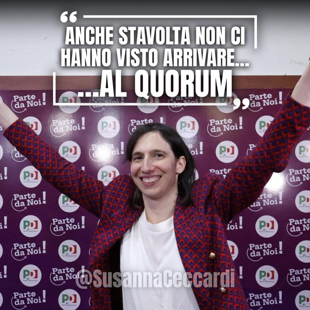 Più slogan che schede. Elly chiama… il popolo non risponde!