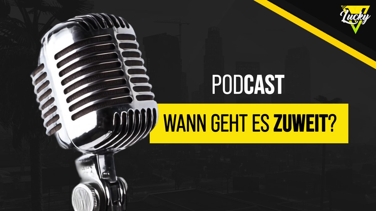 Liebe Community,

vor wenigen Tagen ging unser Podcast wieder an den Start. Habt ihr die neue Episode schon gehört? Diese gibt es auf unserem YouTube-Kanal "LuckyV.de" sowie auf Spotify. Wir würden uns über ein Follow und eurer Feedback in den Kommentaren sehr